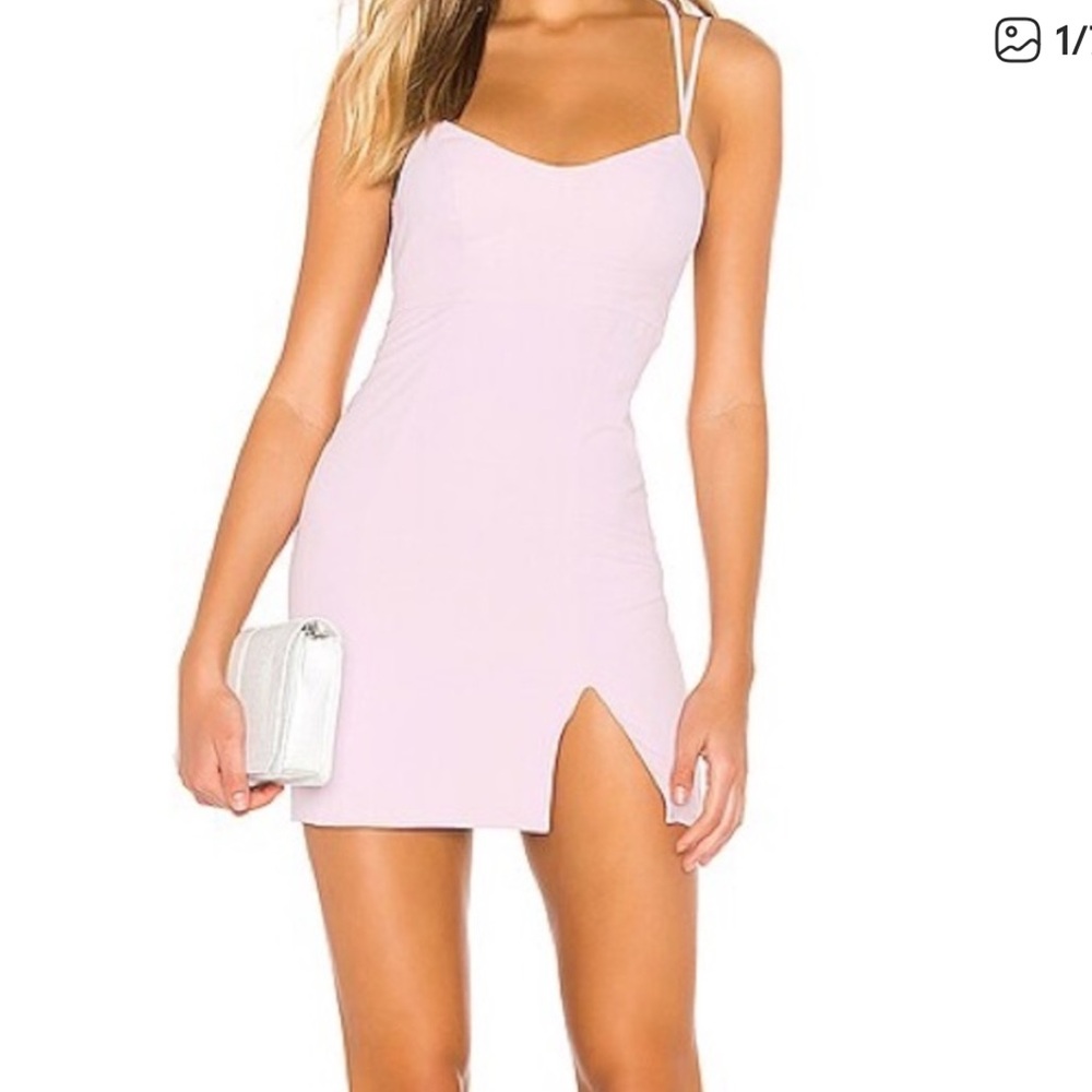 NBD x Naven Jennifer Dress in Lilac - from REVOLVE